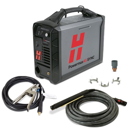 Powermax45 SYNC Plasma Cutter - 230V, CPC Port, 180° Machine Torch, 25ft Lead #88580