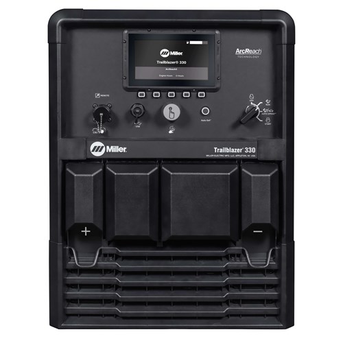 907831001 Miller Trailblazer 330 Excel Power Front Lit Splash Screen