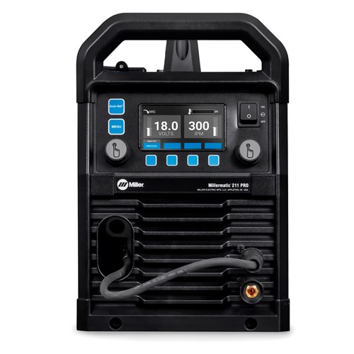 user interface of Brand New Miller Millermatic® 211 PRO MIG Welder - 907839