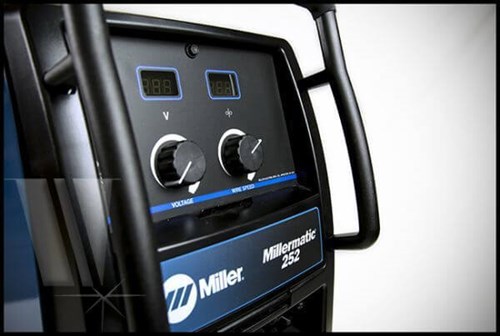 Millermatic 252 #907321 - Control panel