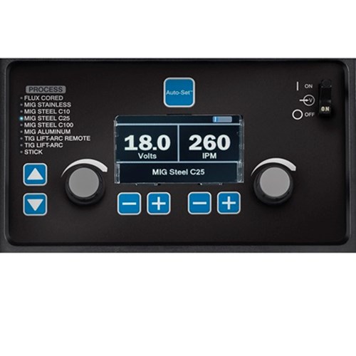 Miller Multimatic® 235 Auto-Set™ Elite weld parameters