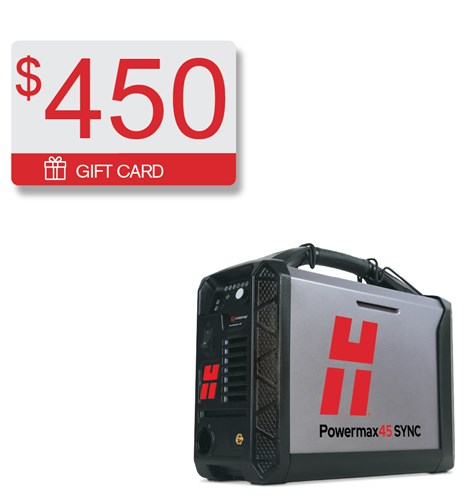 Powermax45 SYNC gift card promotion