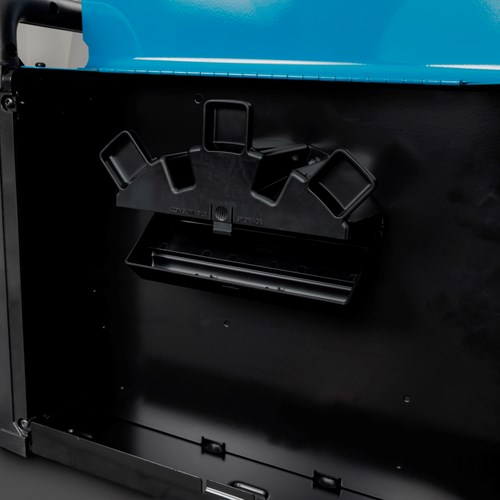 alternate view of open side of the Miller Syncrowave® 212 Multiprocess Welder, Air Cooled Package with Spool Gun - 951000200